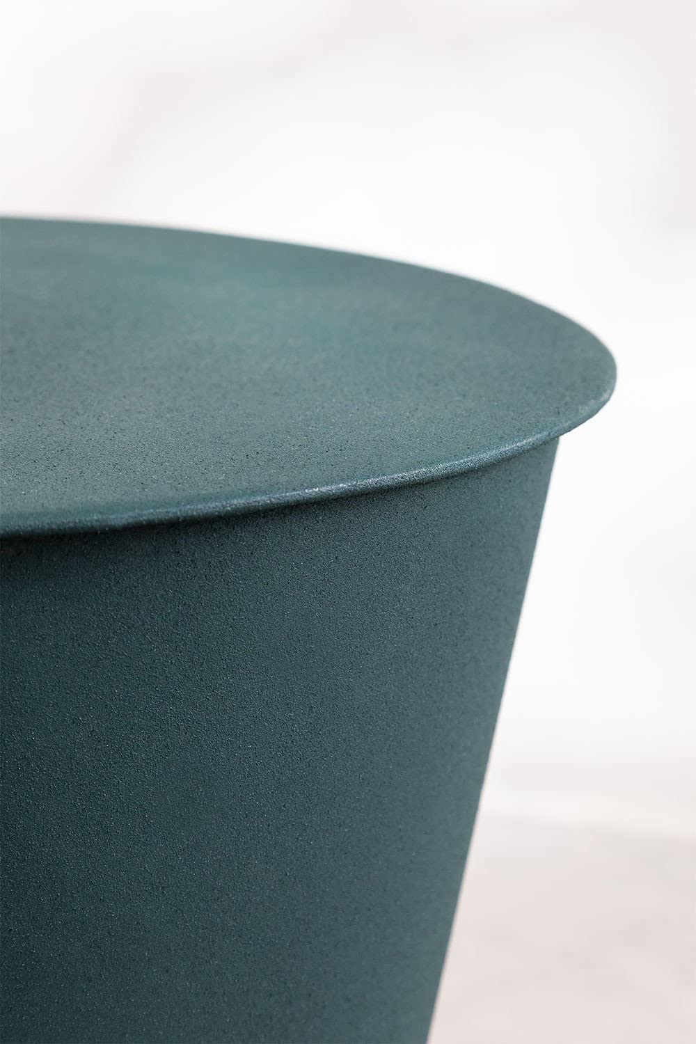 Sklum Albi tavolino rotondo Ø33 cm blu turchese in ferro
