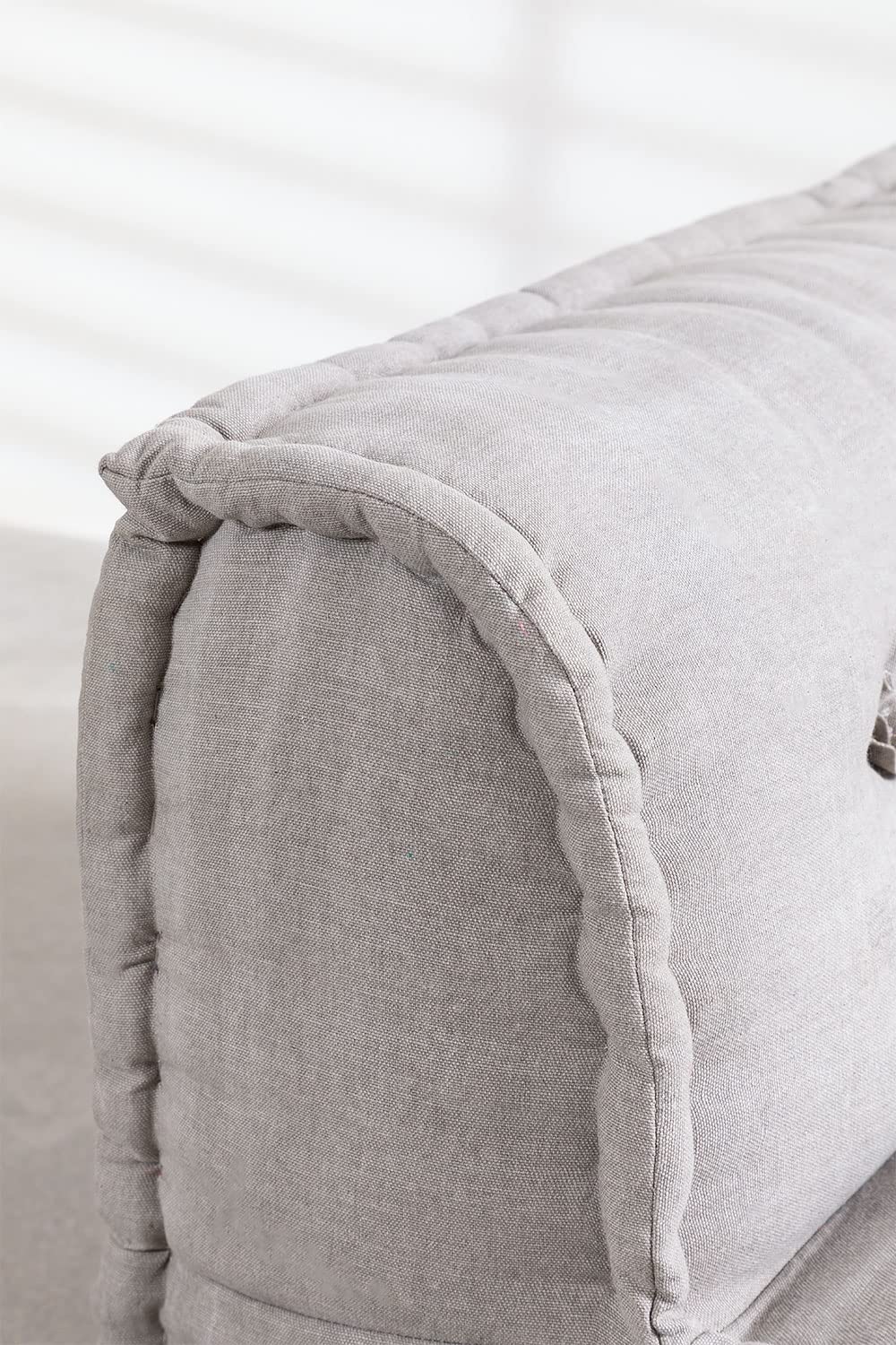 Sklum Dhel pouf modulare grigio chiaro cotone 83 cm