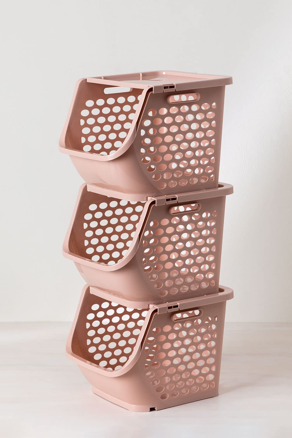 Sklum Bazyl set 3 cestini cucina in polipropilene