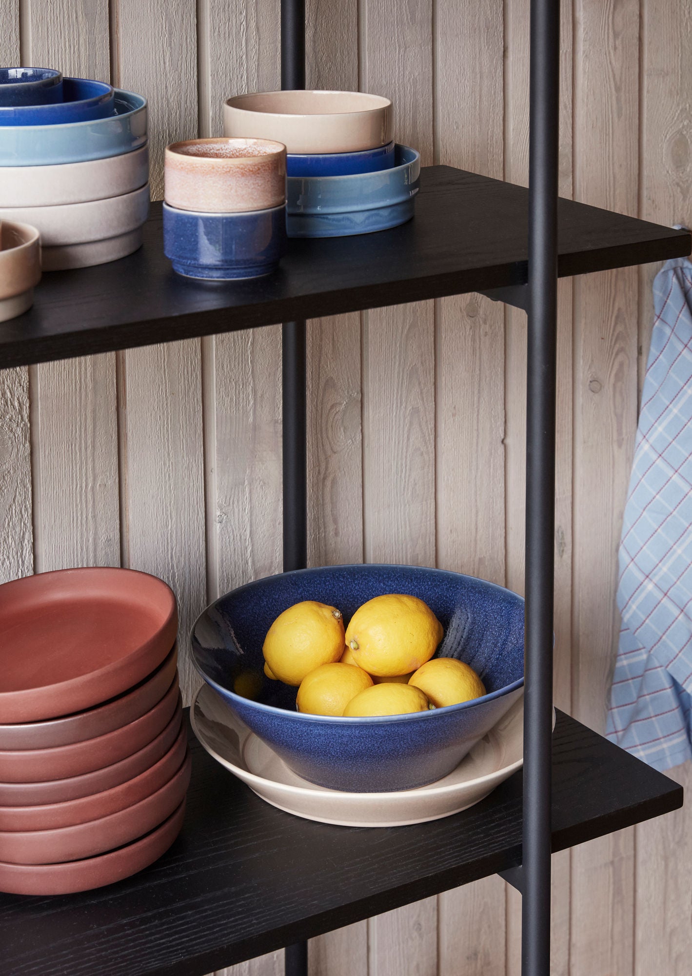 Bambua Clay piatti ceramica marrone set 2 pezzi