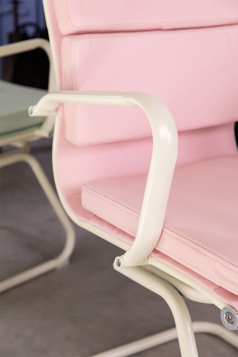 Sklum Careys Colors sedia ufficio con braccioli ecopelle ergonomica