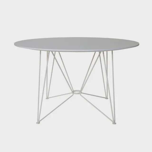 Acapulco Design Ring Table tavolo bianco 120 cm