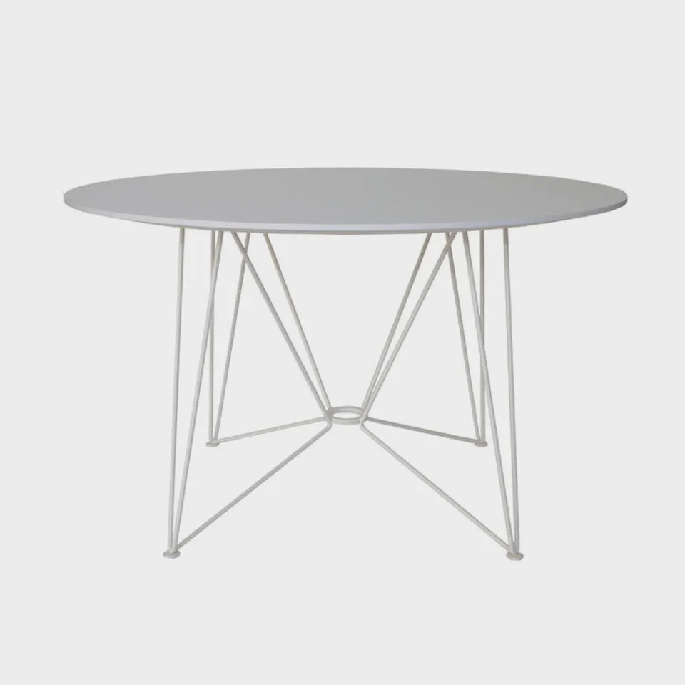 Acapulco Design Ring Table tavolo bianco 120 cm
