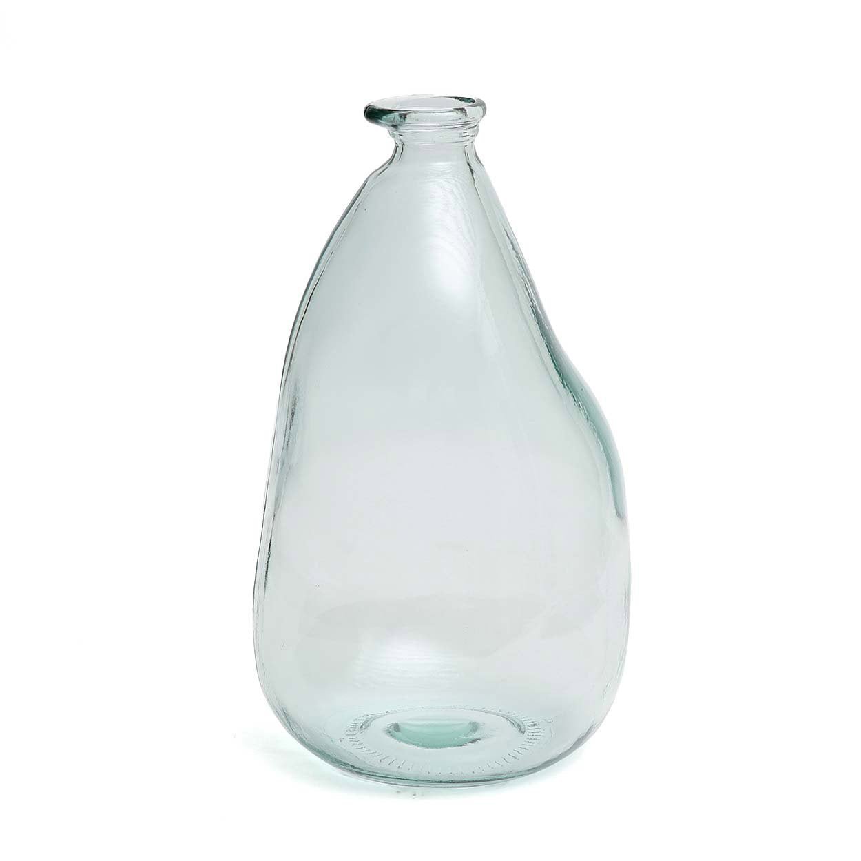 Bambua Shudi vaso blu vetro riciclato