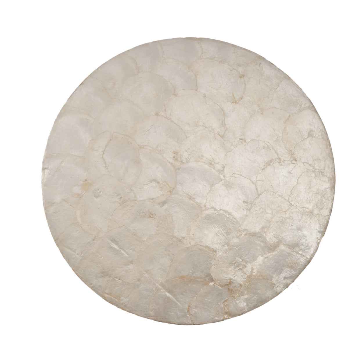 Bambua Mother of Pearl sottobicchiere bianco madreperla