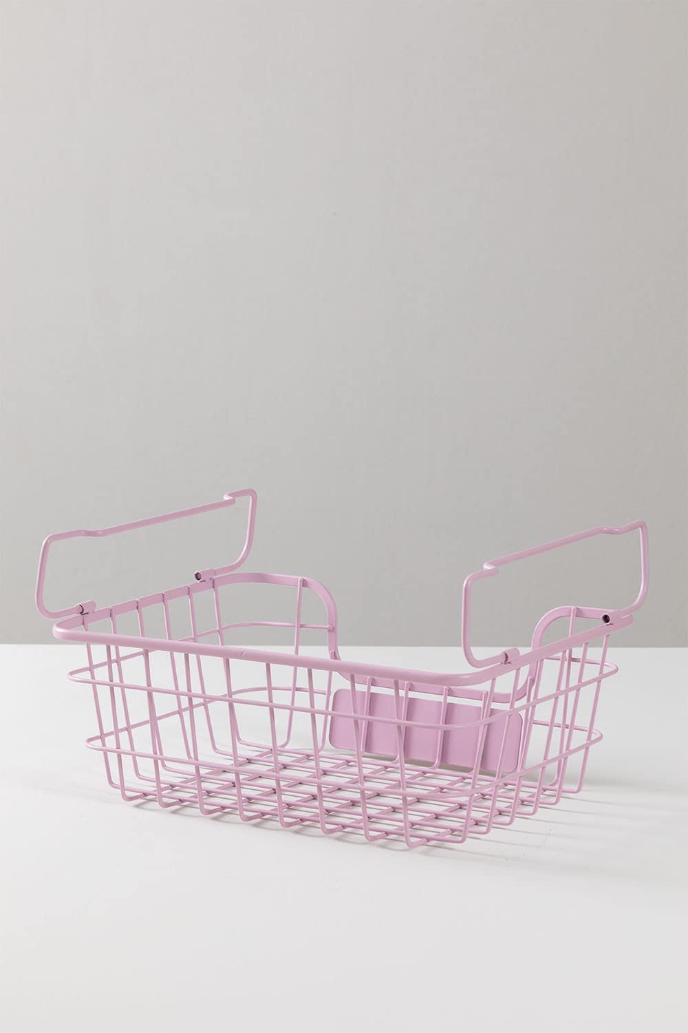 Sklum Zebat cestino portaoggetti acciaio rosa
