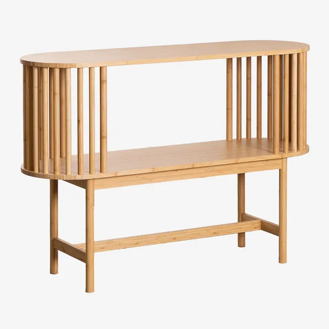 Sklum Connery consolle in bambù 120 cm naturale