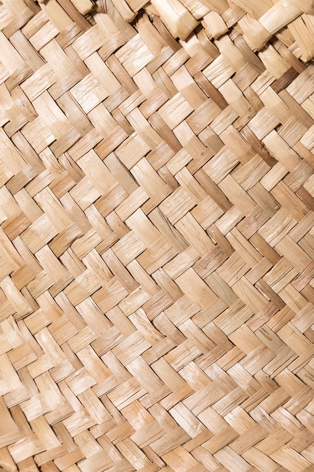 Sklum Kahs Cesta Giunco Ø45x40 cm Intrecciata a Mano
