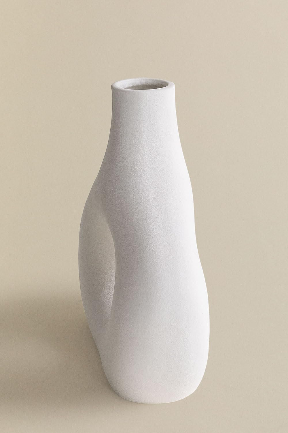 Sklum Sabel vaso ceramica 20 cm sagomato
