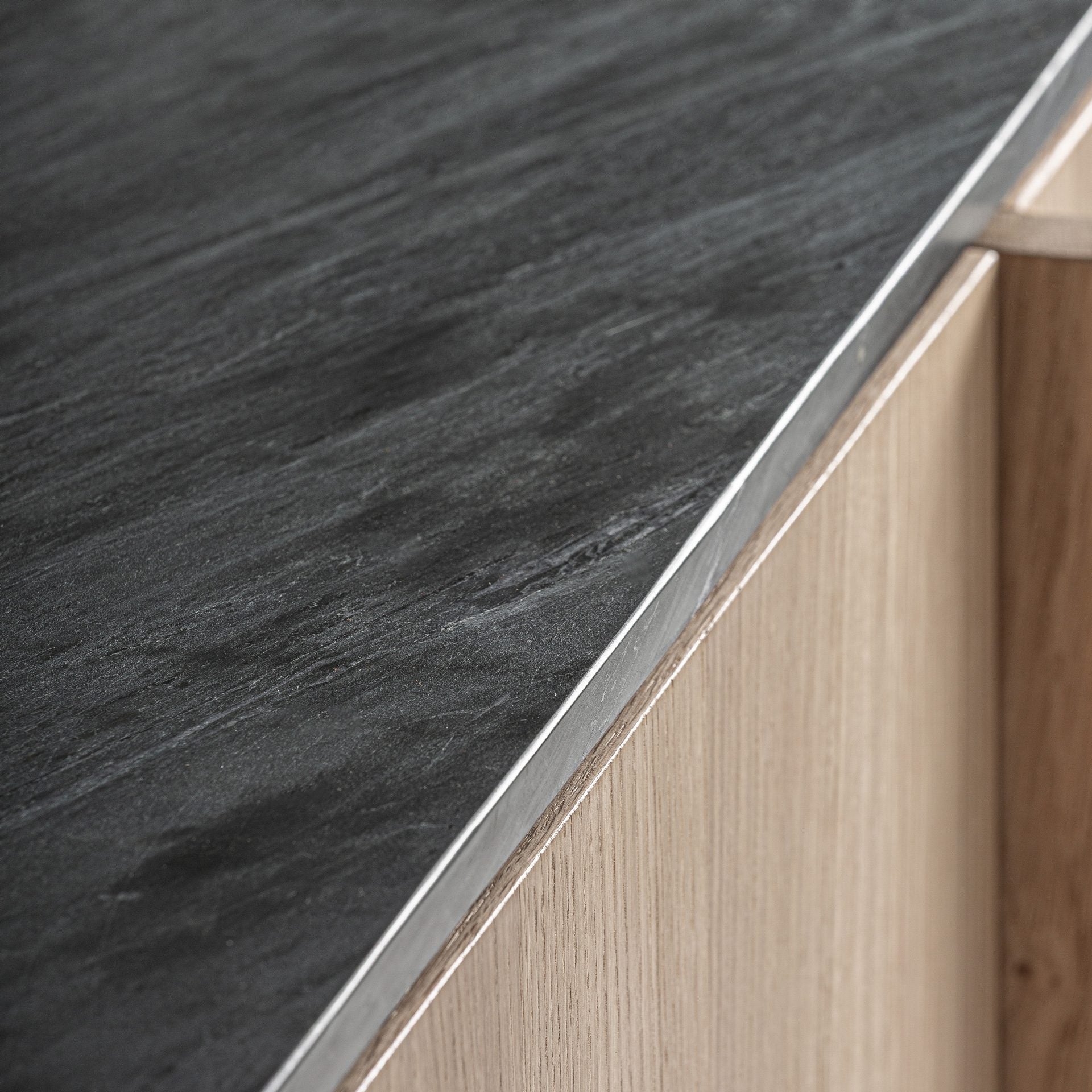 Bambua Nara madia 240 cm rovere e marmo