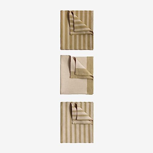 Sklum Uliasi strofinacci cucina set 3 pezzi cotone