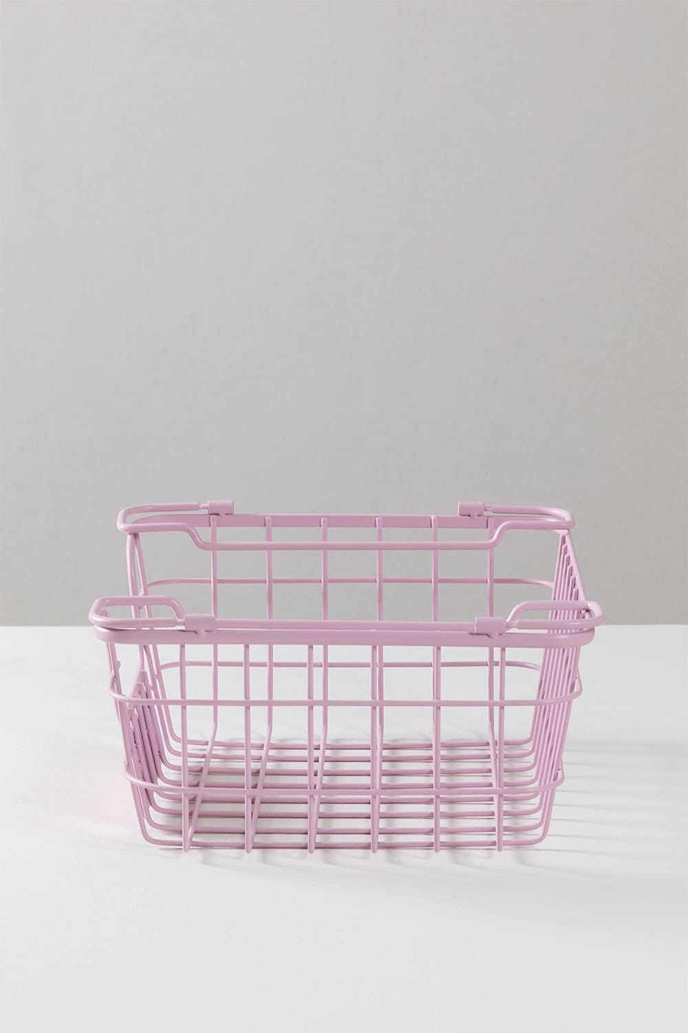Sklum Zebat cestino portaoggetti acciaio rosa
