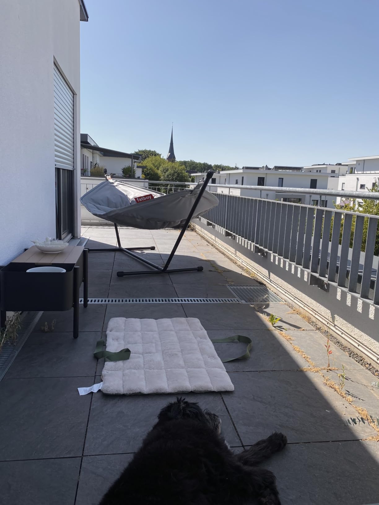Fatboy Headdemock amaca da esterno grigia 2 posti 270 cm