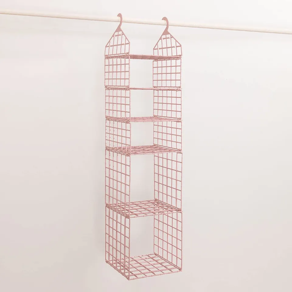 Sklum Calix Lady organizer armadio rosa pieghevole