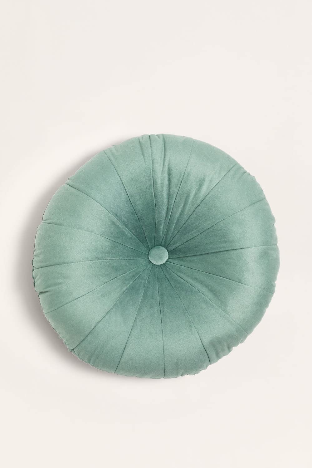 Sklum Kumba cuscino rotondo in velluto verde abete Ø38 cm