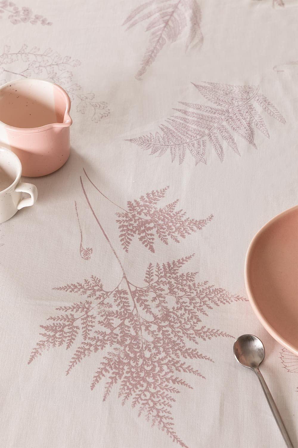Sklum Liz tovaglia cotone 150x250 cm rosa marshmallow