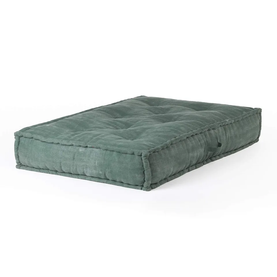 Sklum Dhel cuscino doppio divano cotone verde etere