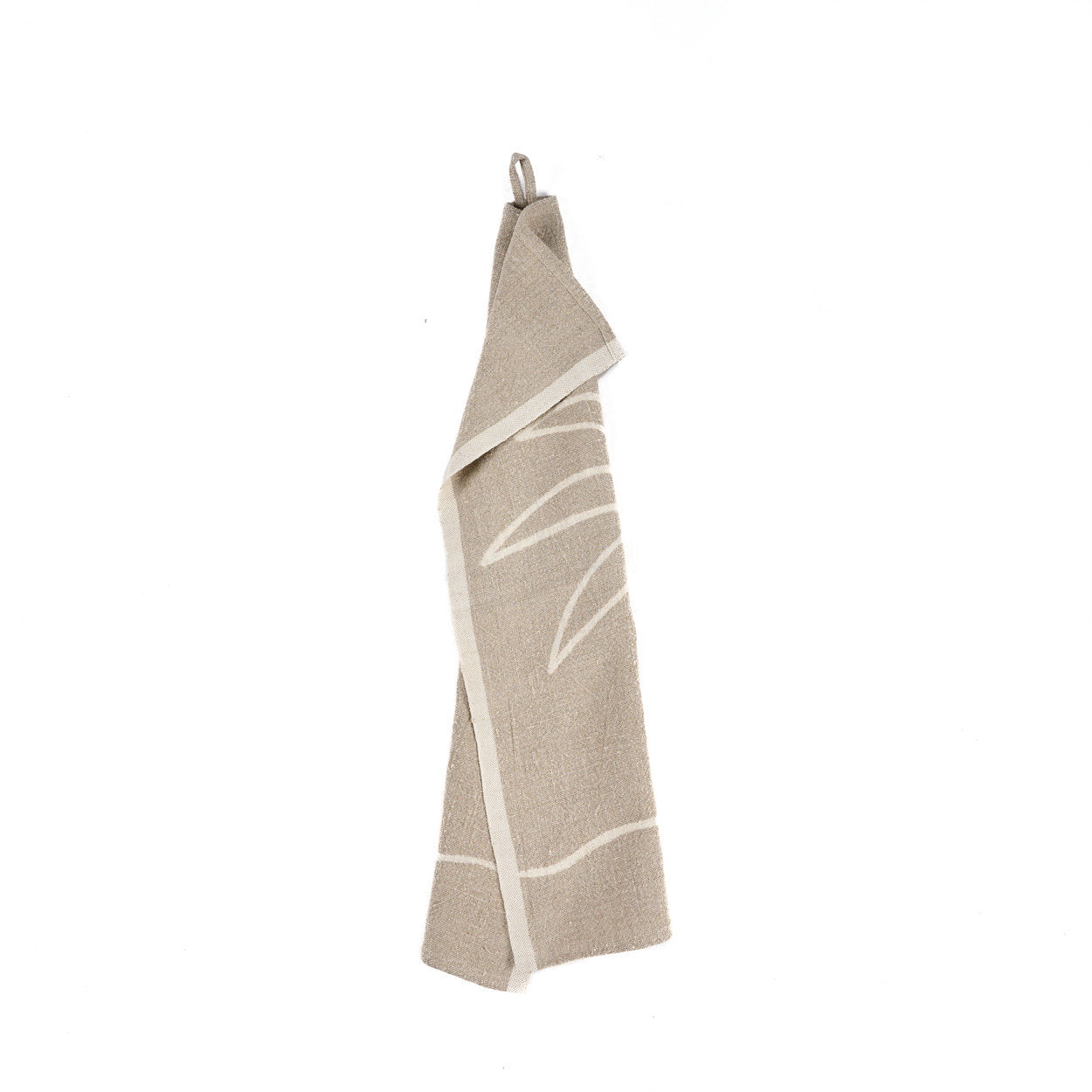 Bambua Linen Palm Tree strofinaccio 50x70 lino naturale