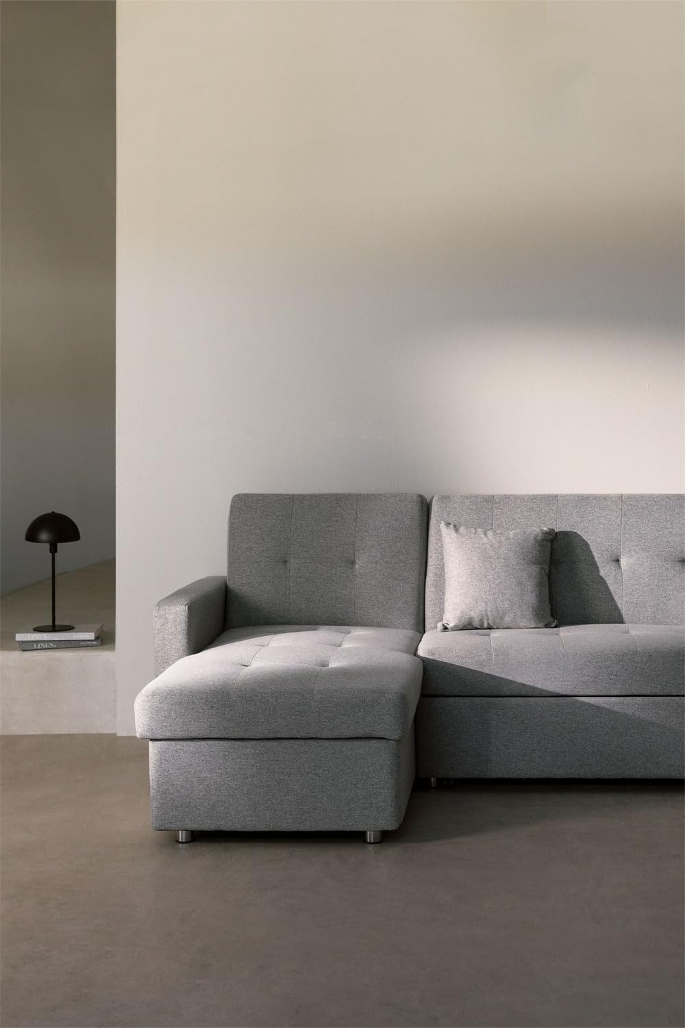 Sklum Duom divano letto 3 posti lino chaise longue