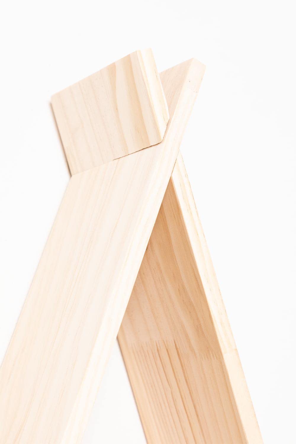 Sklum Sius Mensola Legno Pino Triangolare 38 cm