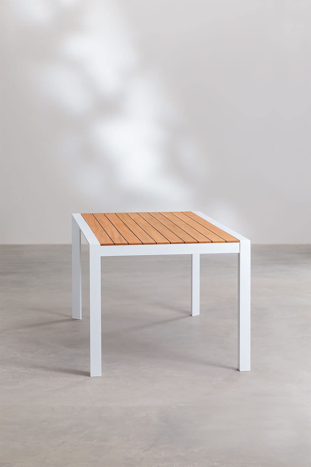 Sklum Archer Classic 160x90 cm tavolo da giardino bianco