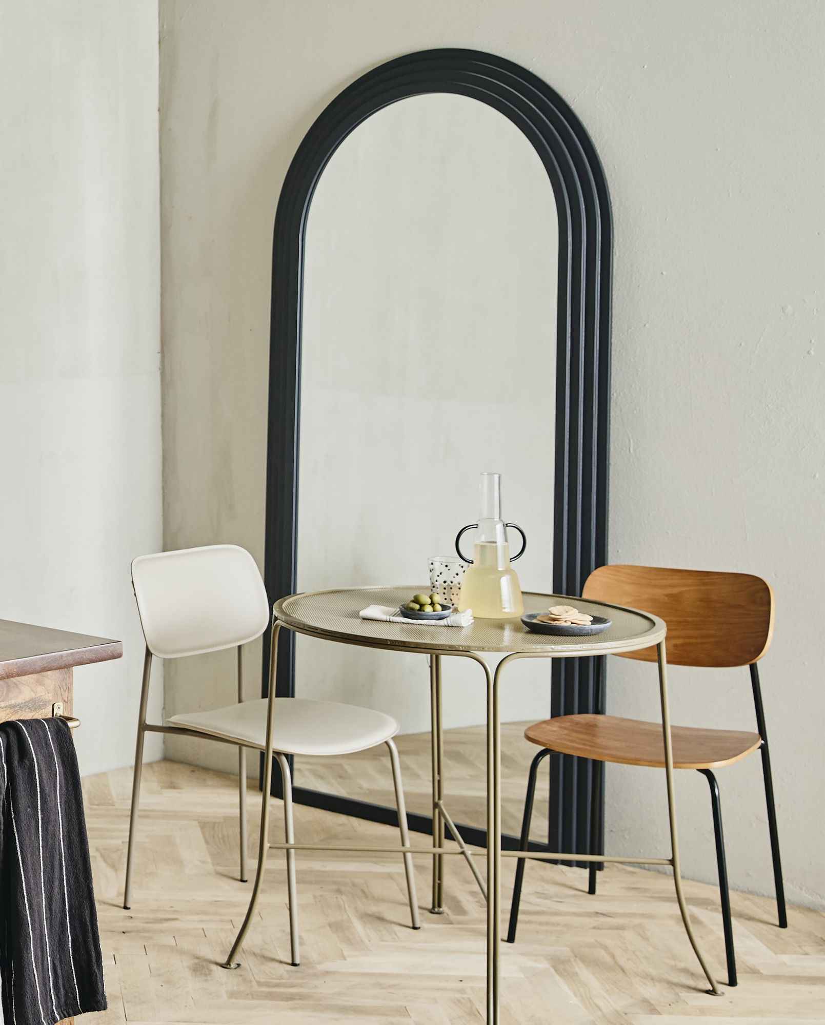 Bambua Esa sedia da pranzo beige