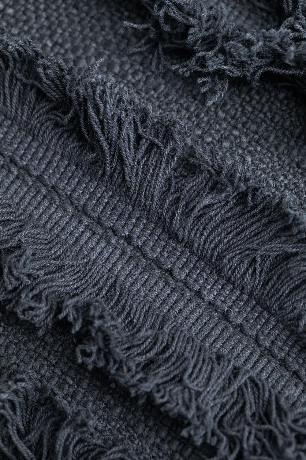 Sklum Crato cuscino quadrato 45x45 cotone con frange