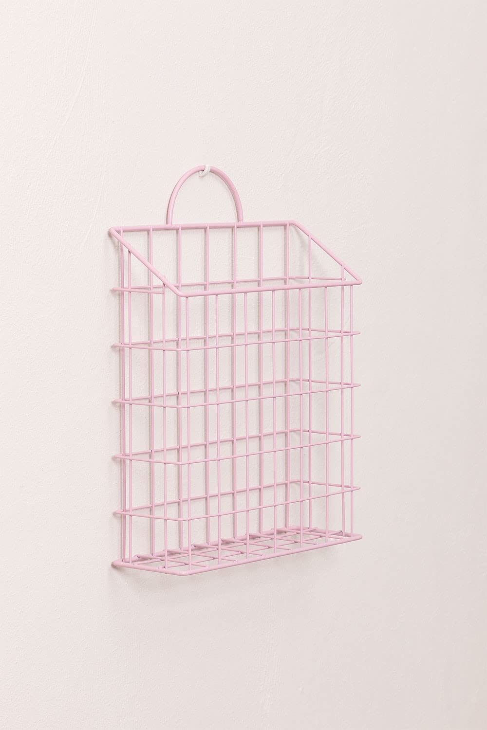 Sklum Asier mensola metallo rosa 33x25 cm acciaio