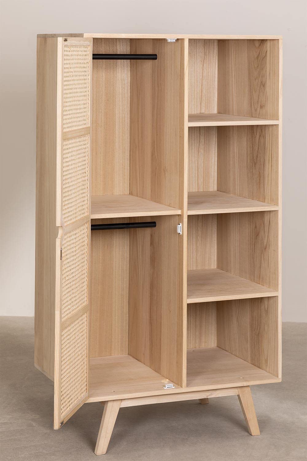 Sklum Ralik Style armadio 1 anta legno paulownia