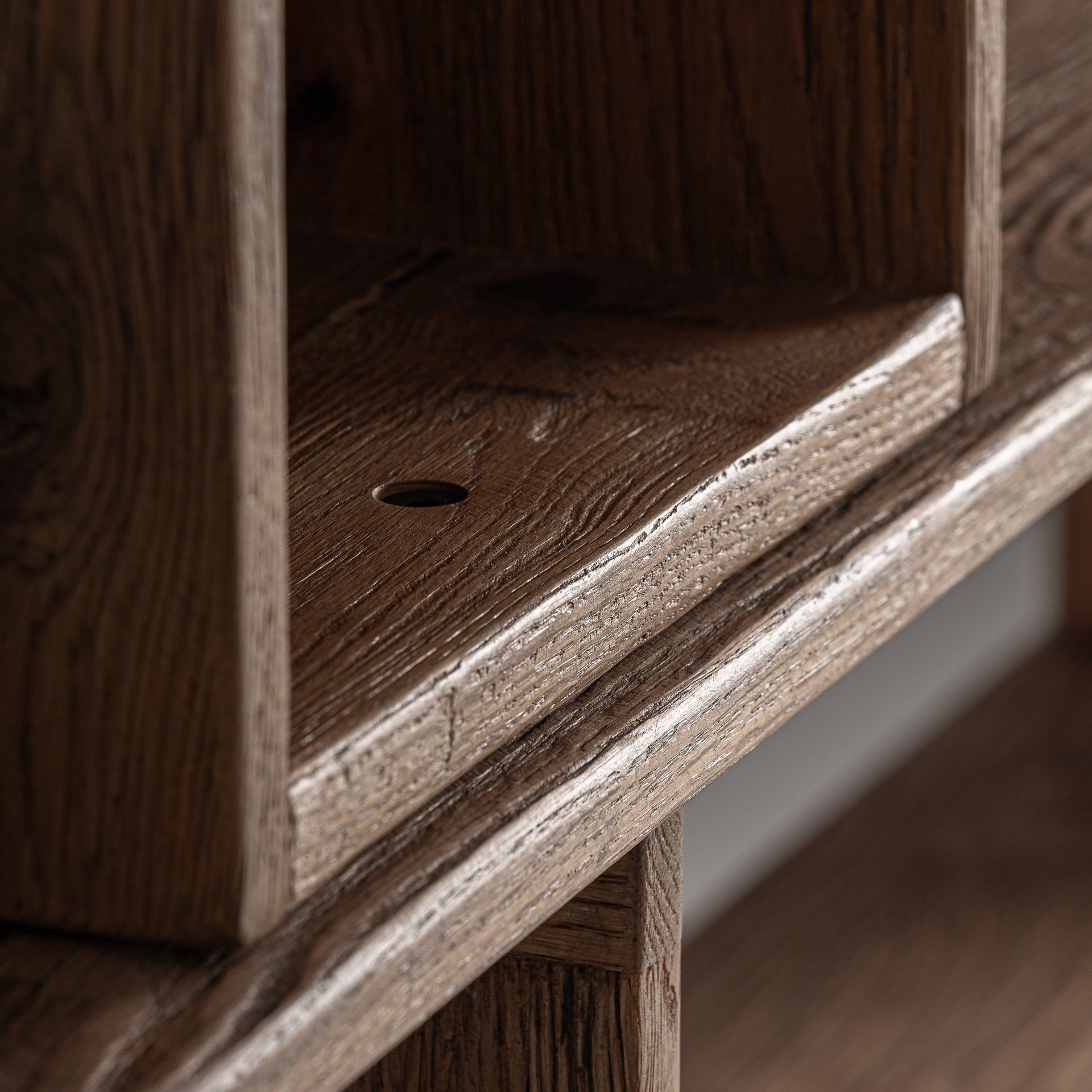 Bambua Brusque scaffale libreria rovere marrone