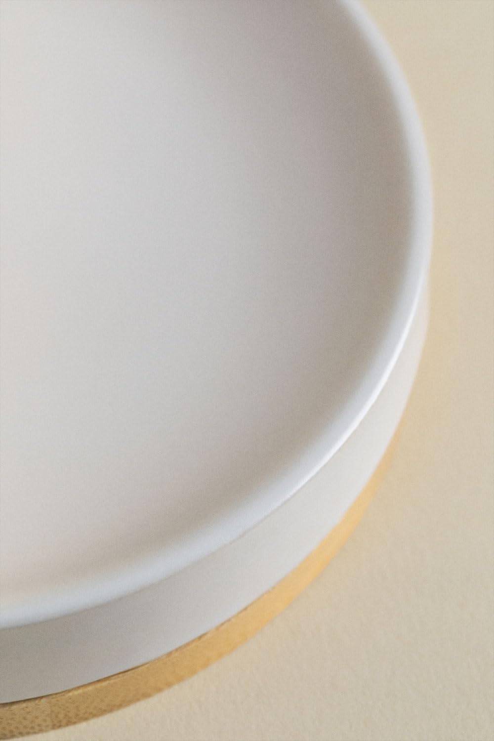 Sklum Elvan portasapone ceramica e bambù