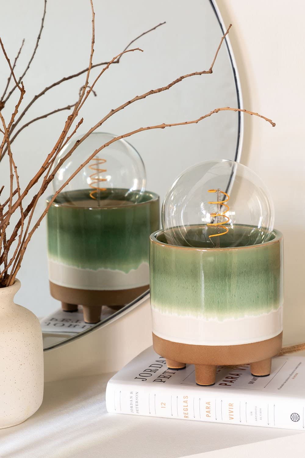 Sklum Breddi lampada da tavolo in ceramica 15 cm