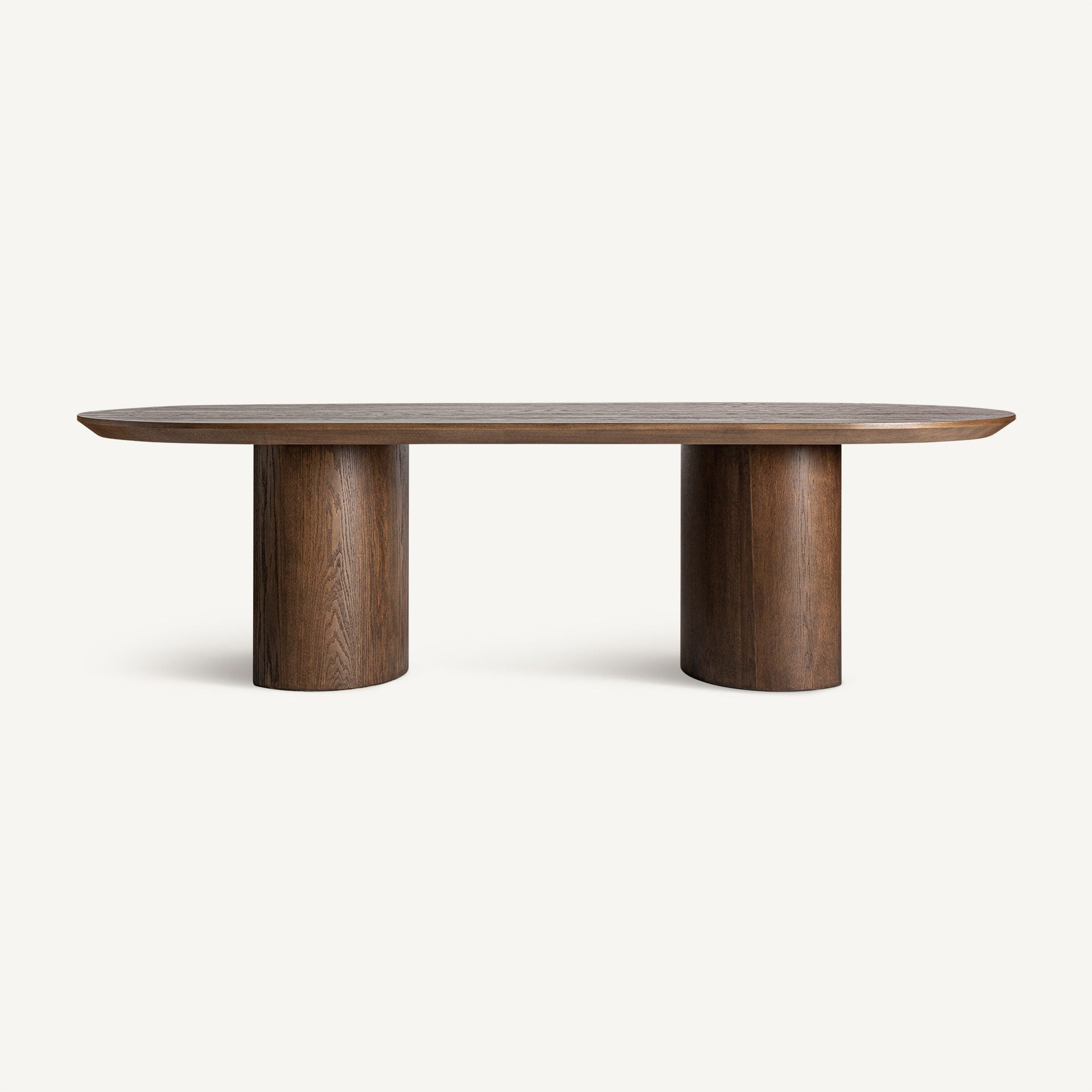 Bambua Treignac Tavolo Pranzo Ovale Rovere Scuro