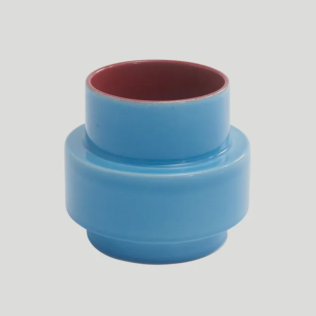 Acapulco Design Los Floreros Cenote vaso ceramica arancione