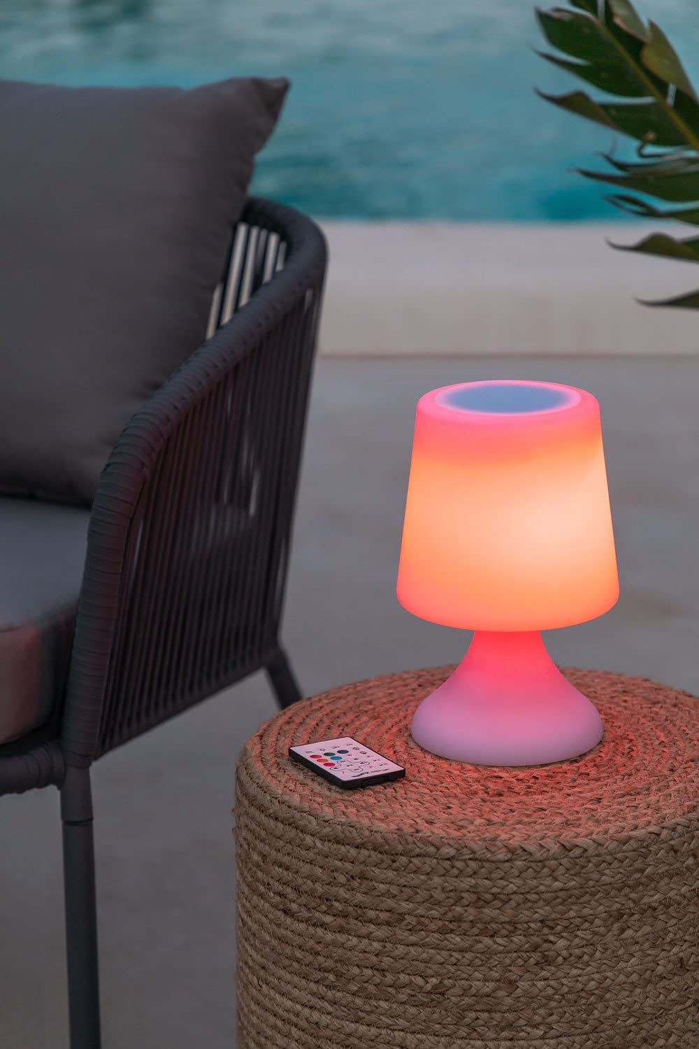Sklum Ilyum Lampada LED da Esterno Bianco con Bluetooth
