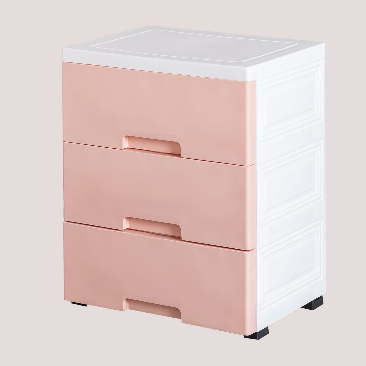 Sklum Beysi cassettiera rosa quarzo in polipropilene