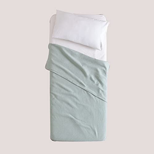Sklum Bimba Verde Menta coperta in cotone 150x220 cm