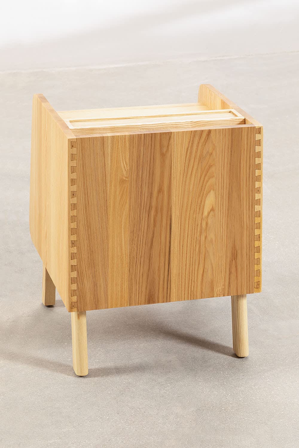 Sklum Amde comodino legno naturale 42 cm frassino