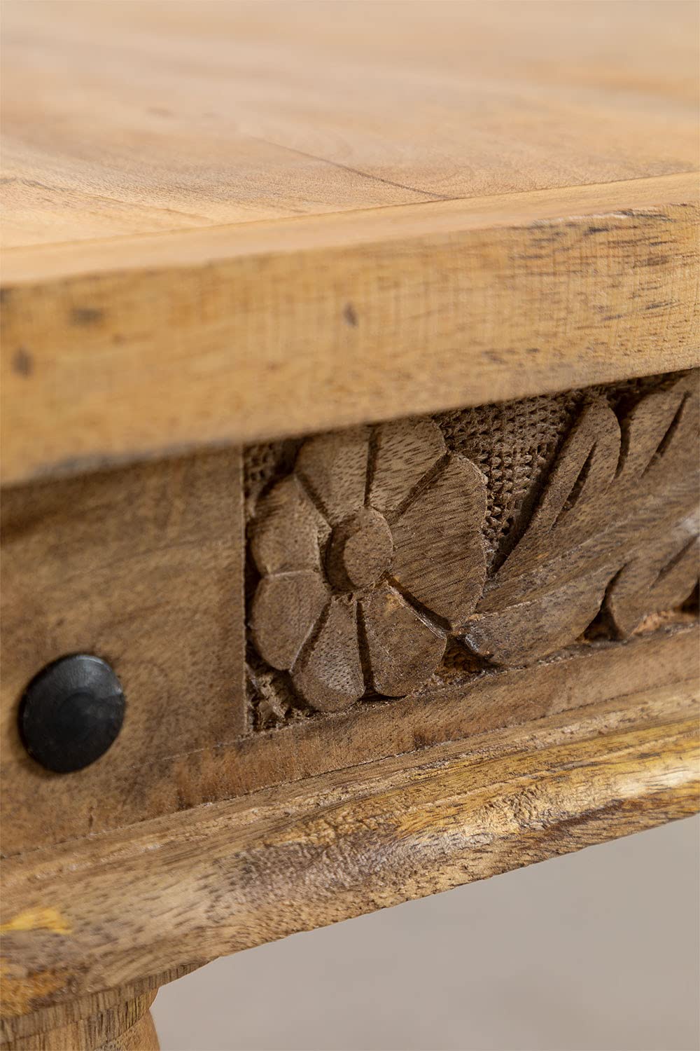 Sklum Taraz tavolino in legno di mango 100x60 cm