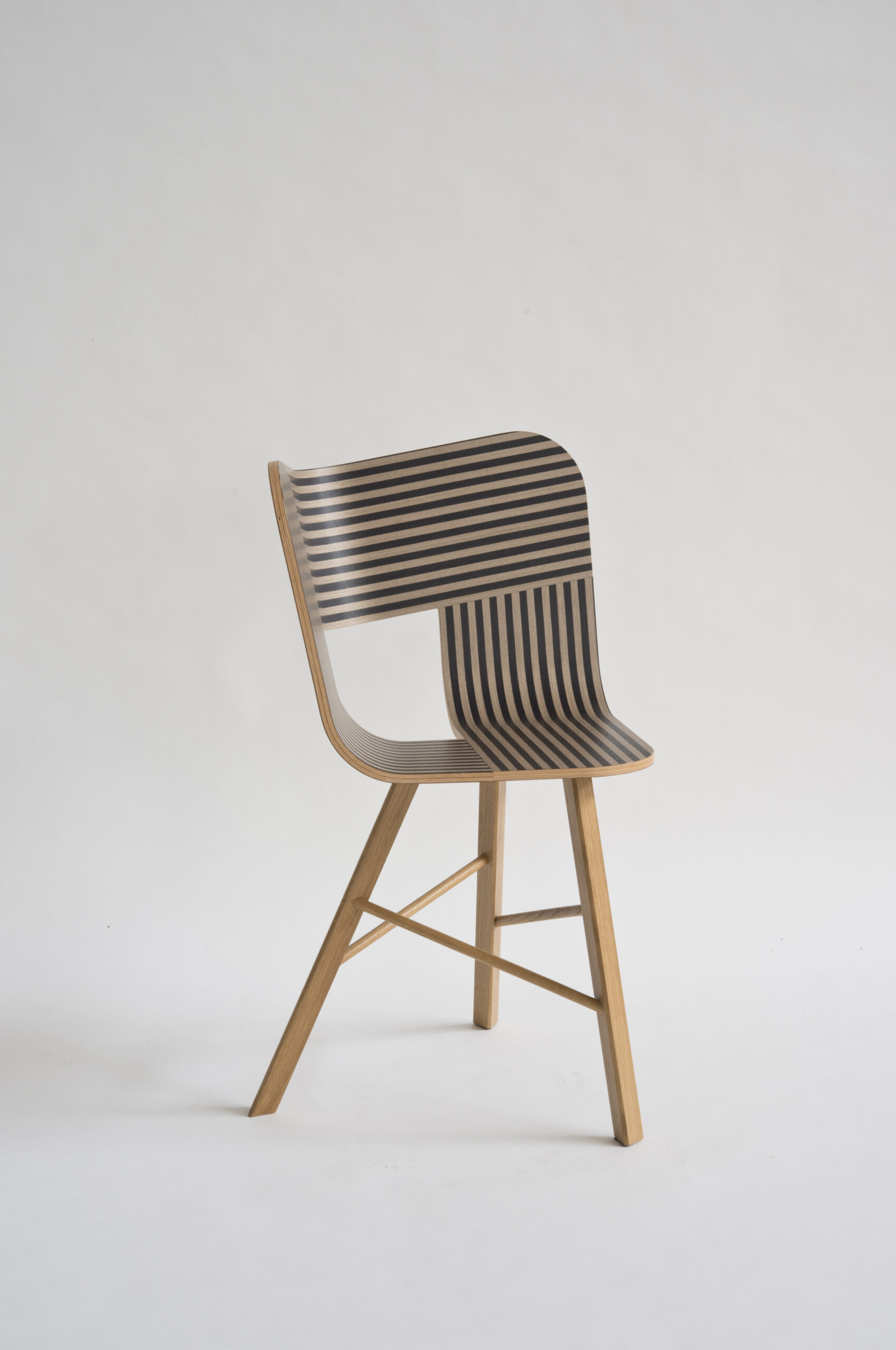 Colé Tria Wood sedia legno scultura