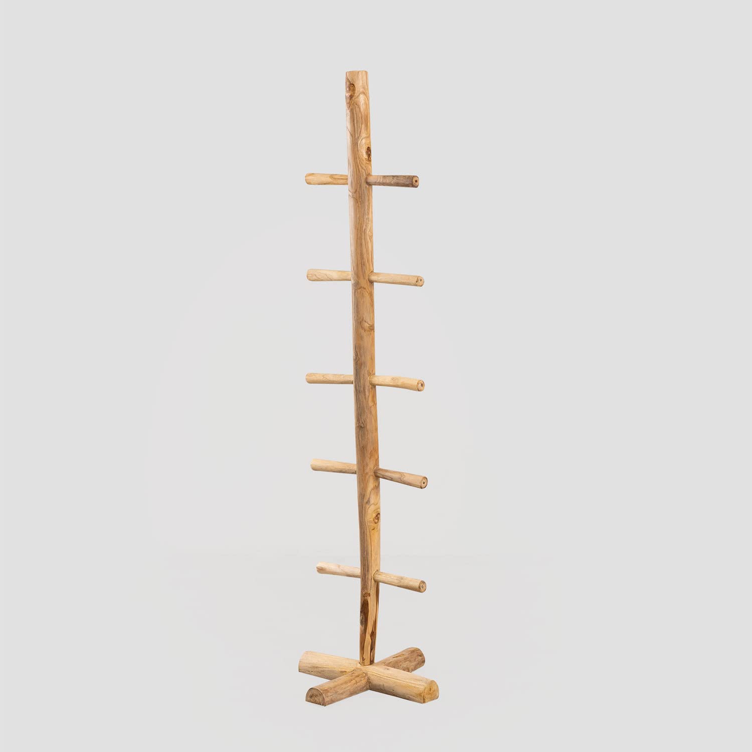 Sklum Narel appendiabiti da terra legno teak marrone