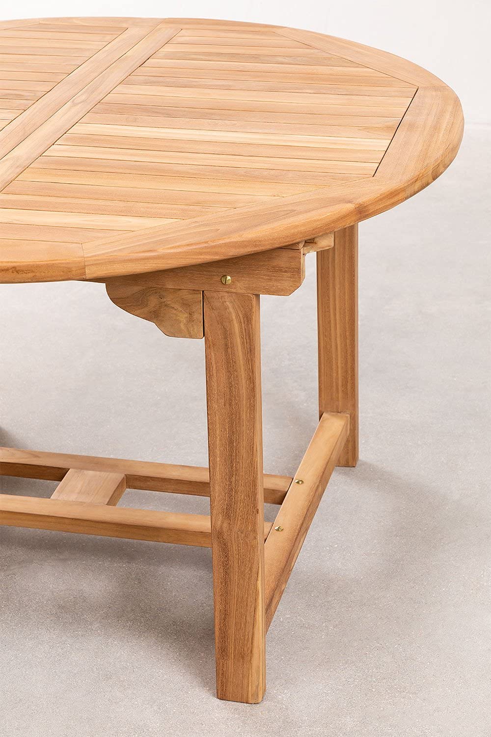 Sklum Pira 120-170x75 set tavolo sedie giardino 4 sedie teak