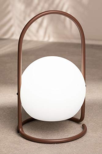 Sklum Balum lampada da tavolo led marrone da esterno