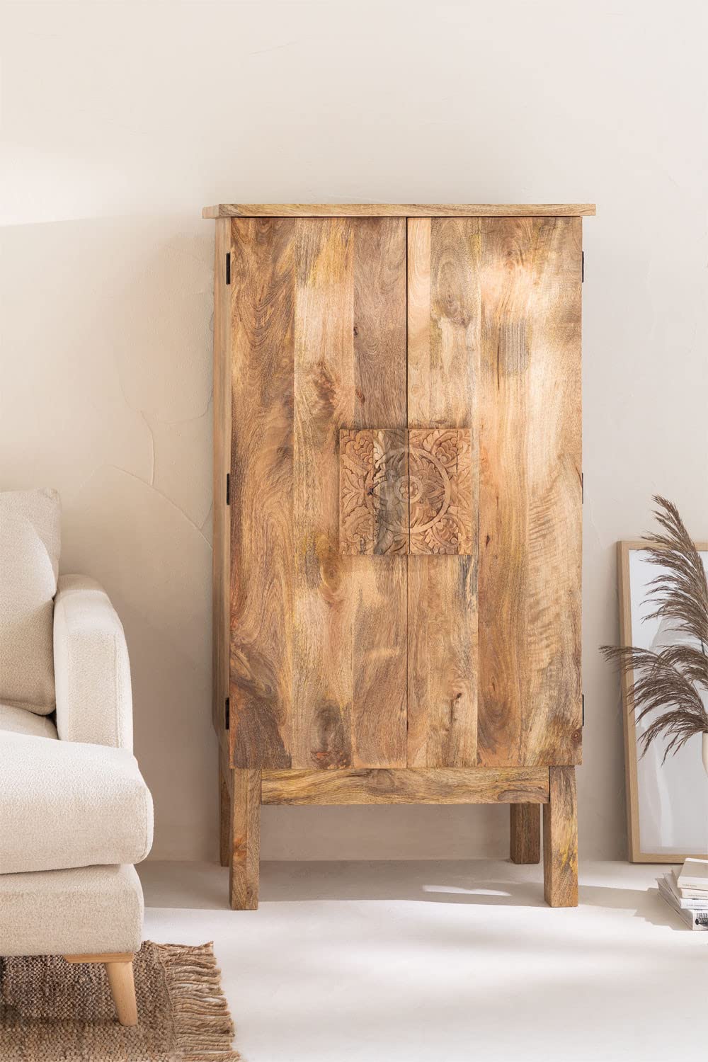 Sklum Oelo armadio legno mango 80 cm