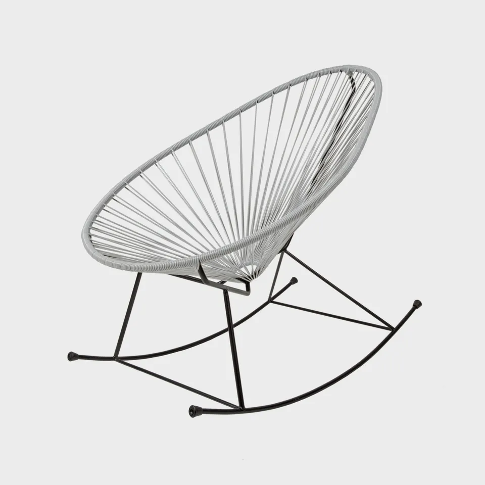 Acapulco Design Rocking Chair dondolo grigio