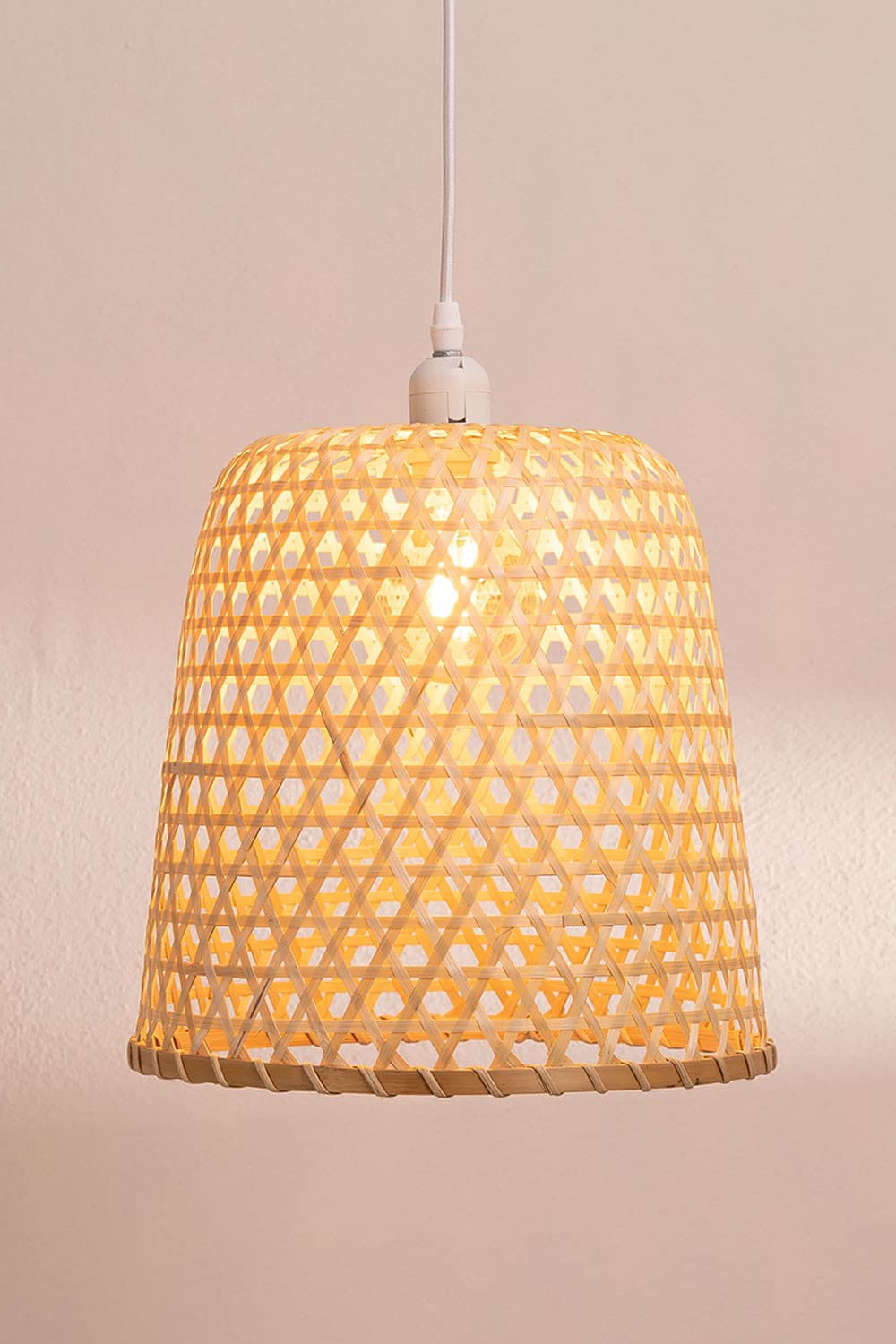 Sklum Kalde Lampada a Sospensione Rattan Ø30 Naturale