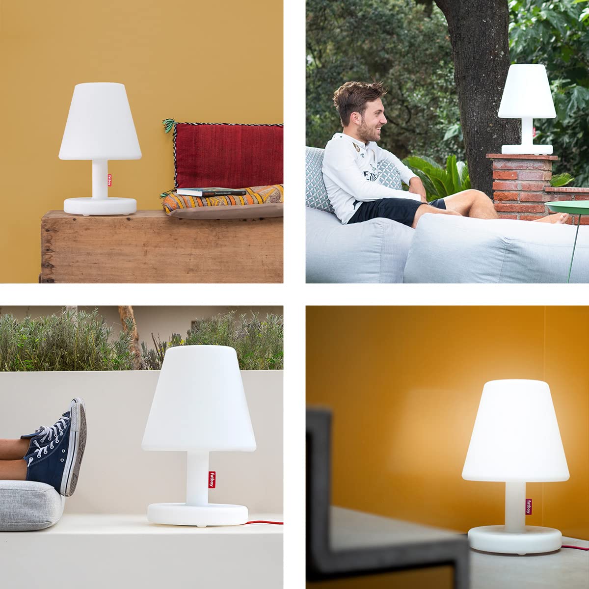 Fatboy Edison Medium lampada da tavolo LED dimmerabile