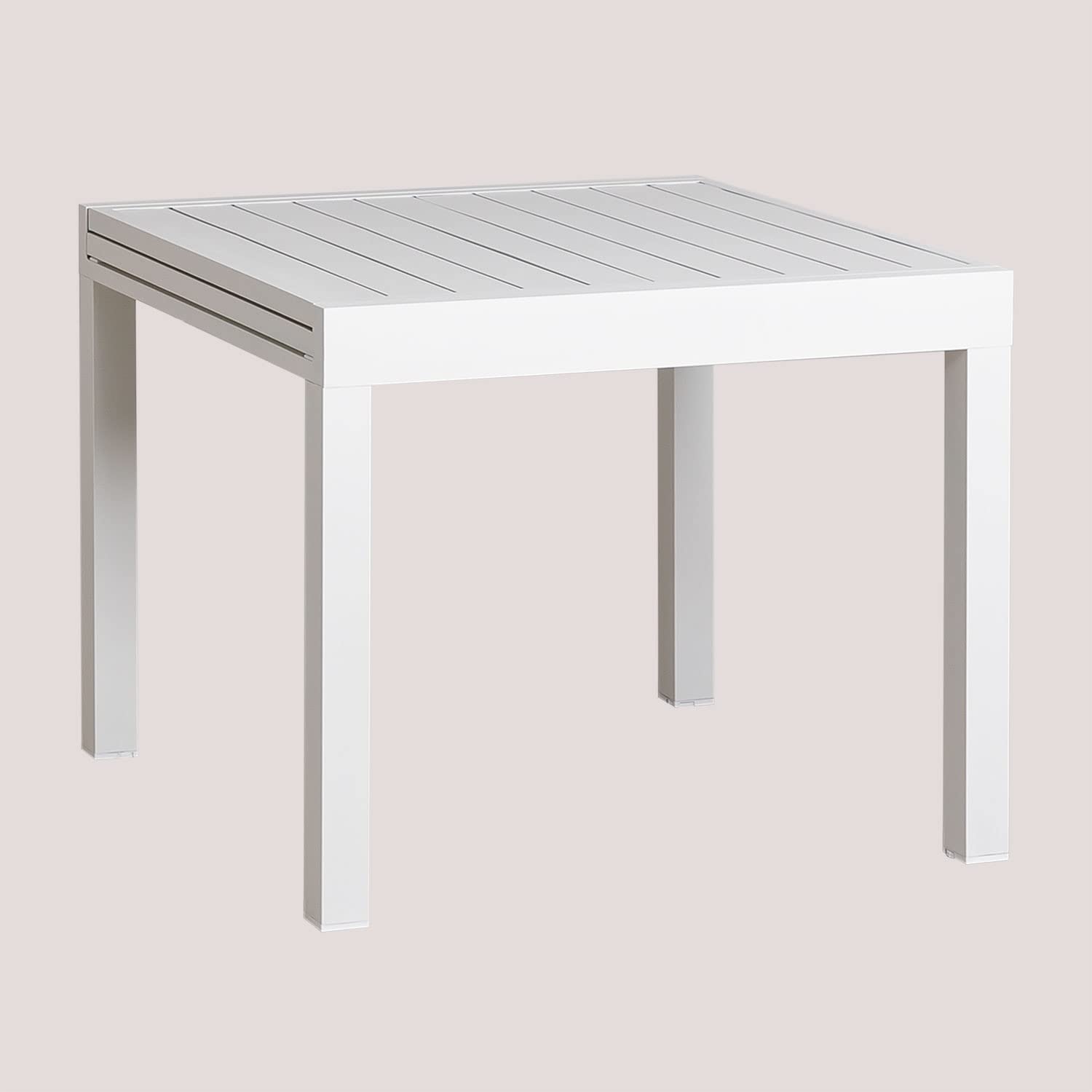 Sklum Starmi tavolo giardino allungabile bianco