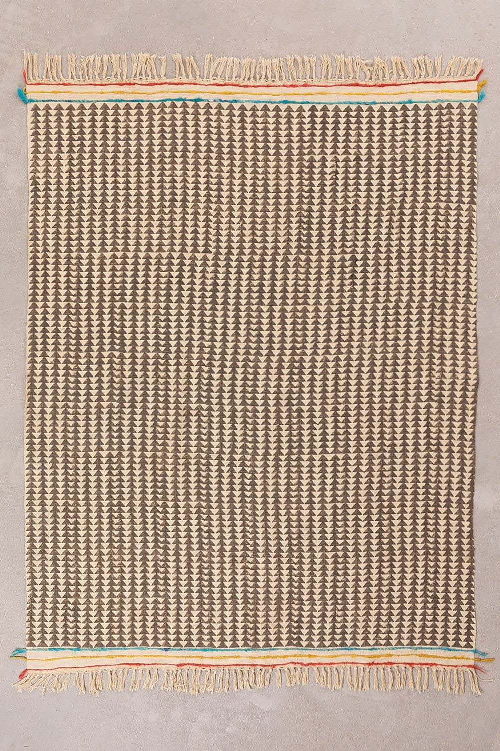 Sklum Felisa plaid cotone multicolor 133x173 cm