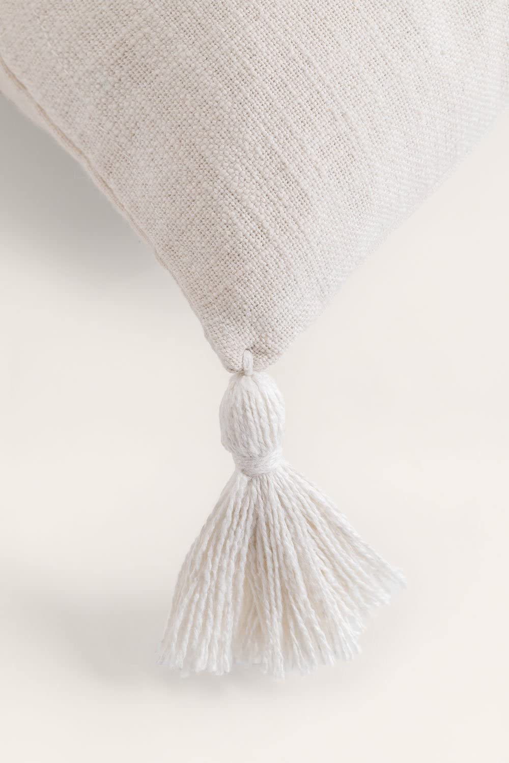 Sklum Goias Gardenia cuscino quadrato cotone 45x45 bianco